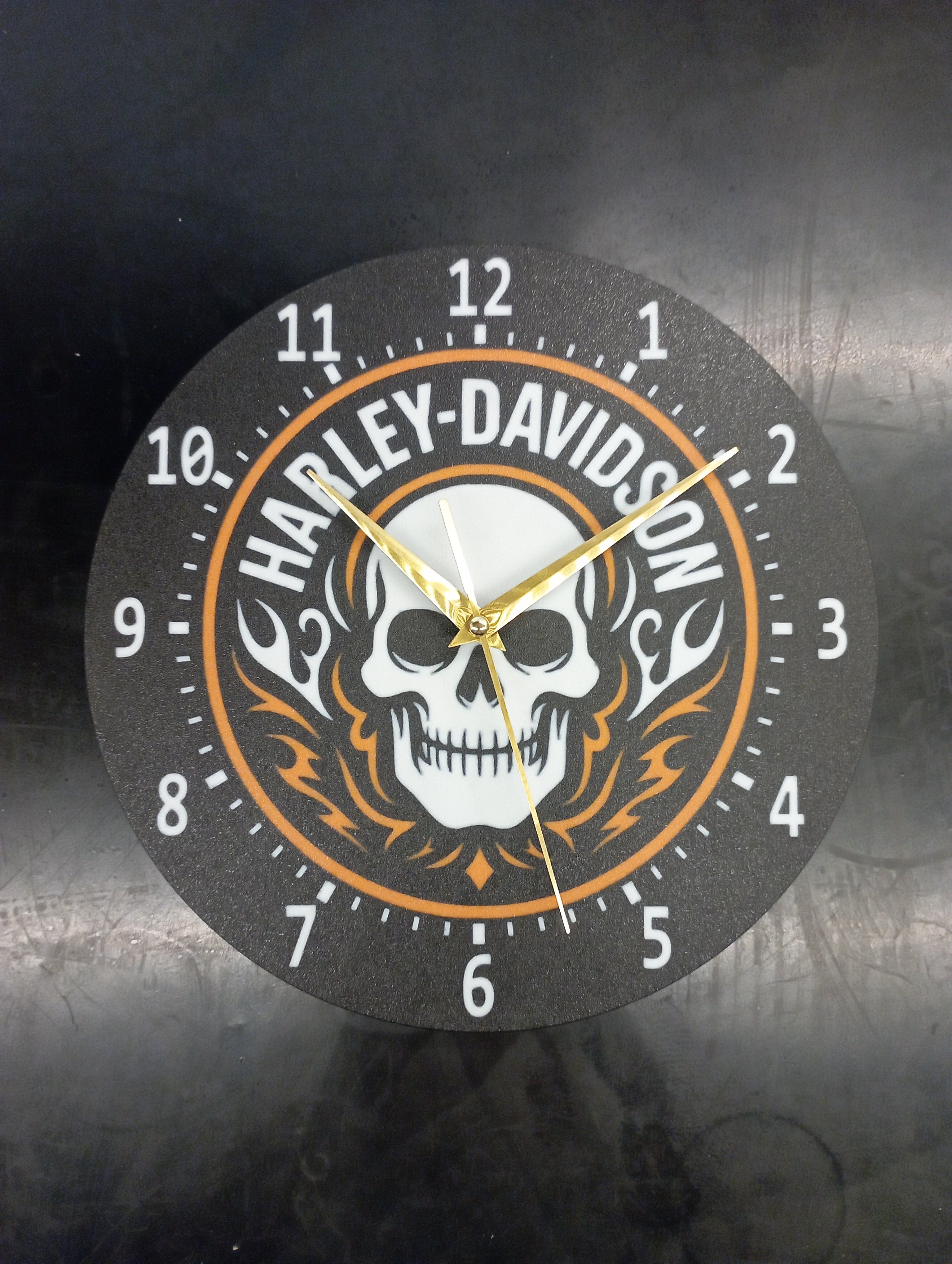 Harley Davidson Duvar Saati