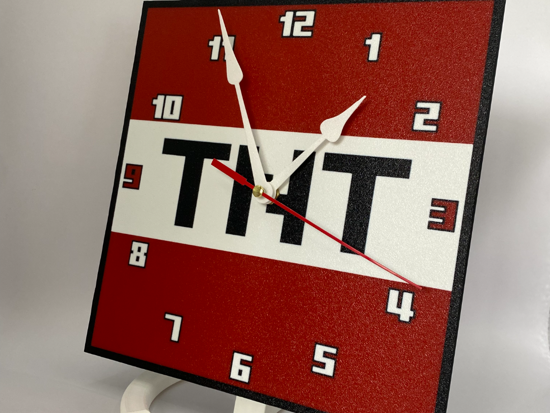 MINECRAFT TNT DUVAR SAATİ