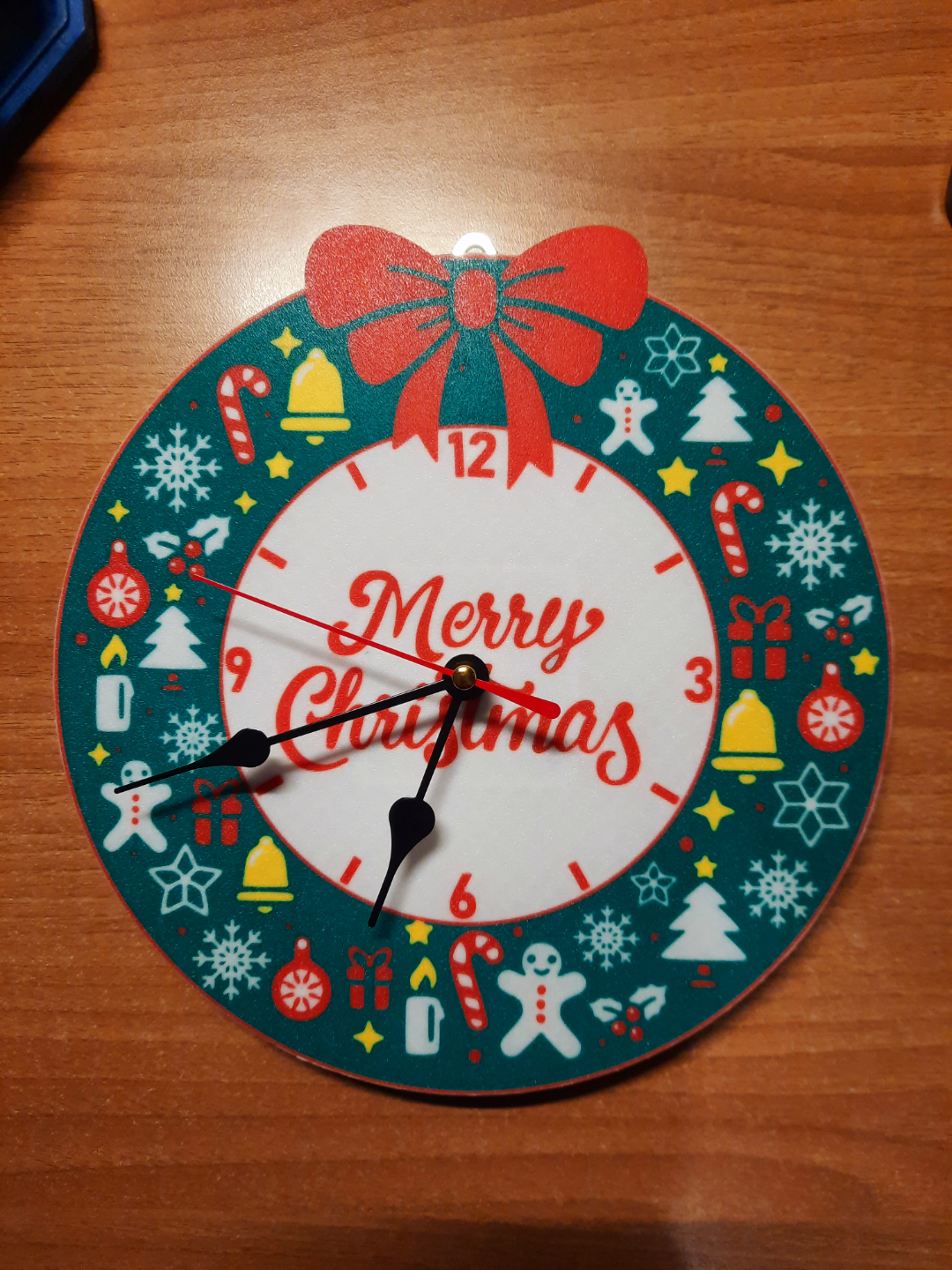 CHRISTMAS DUVAR SAATİ